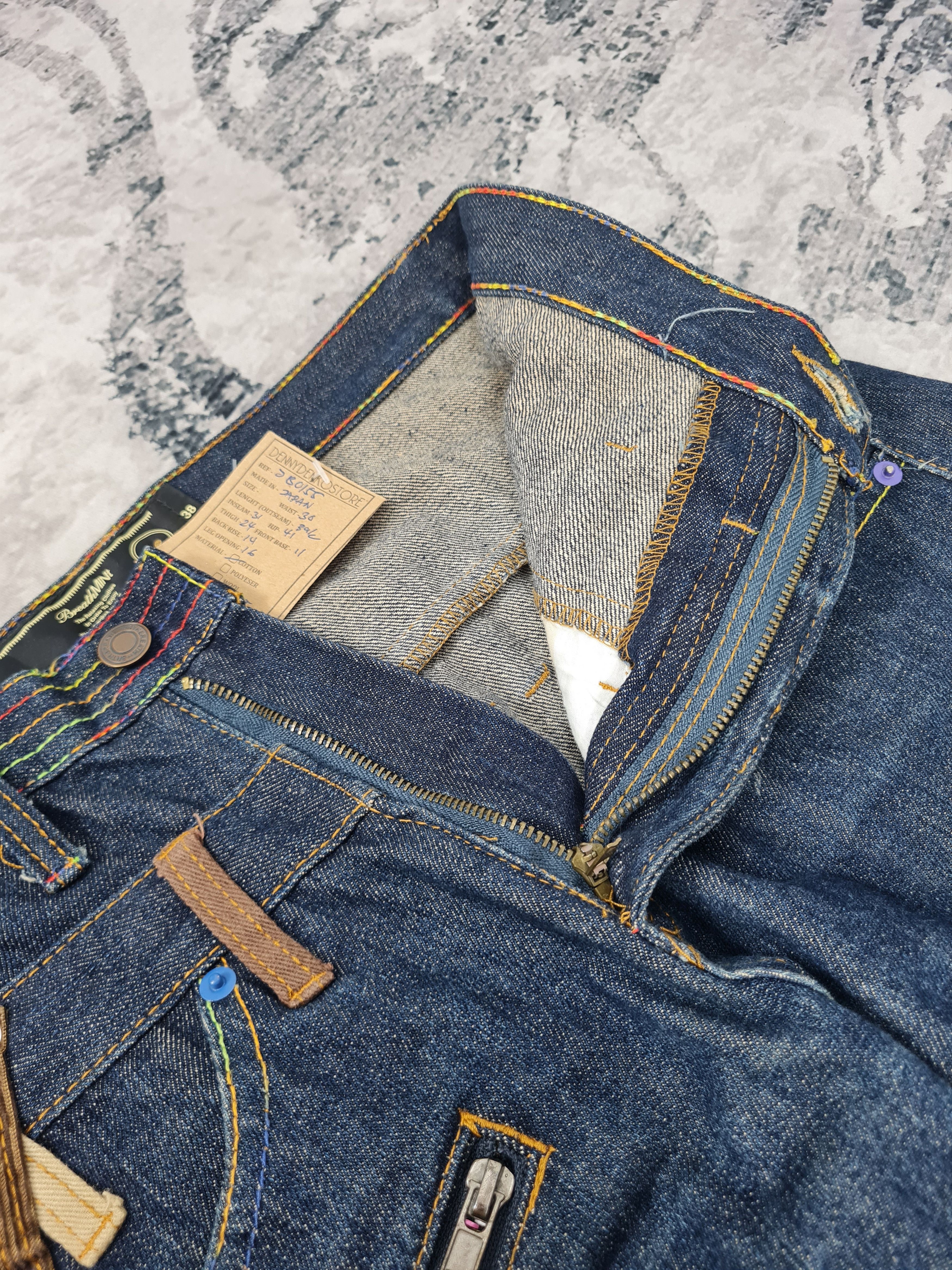 Japanese Brand BREATHMINT Double Waist Engineer Jeans Size 30x31 JB0155 Size US 30 / EU 46 - 10 Thumbnail