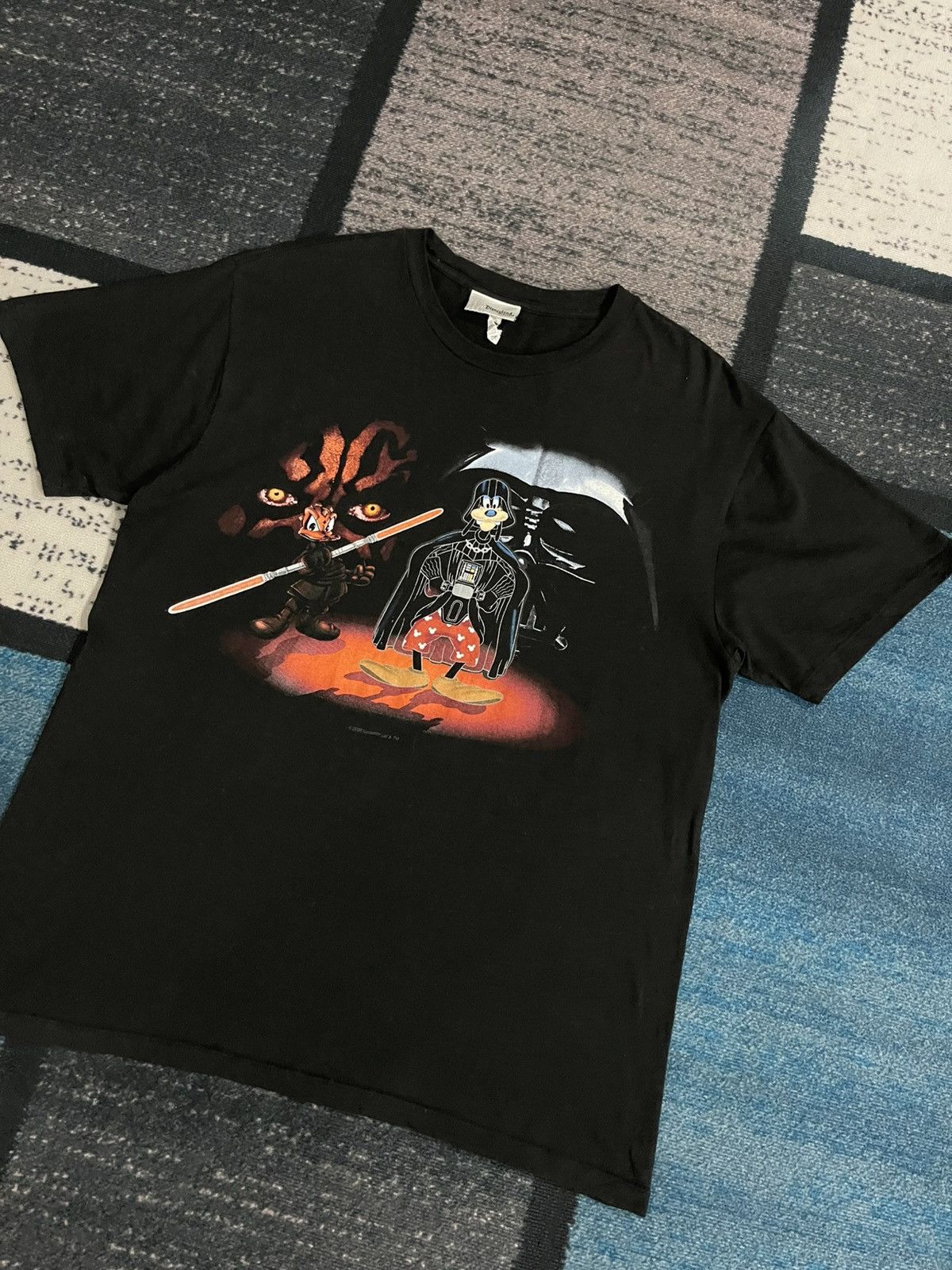 Disney × Star Wars Vintage Star Wars × Disney Darth Maul Darth Vader Tshirt Size US M / EU 48-50 / 2 - 3 Thumbnail