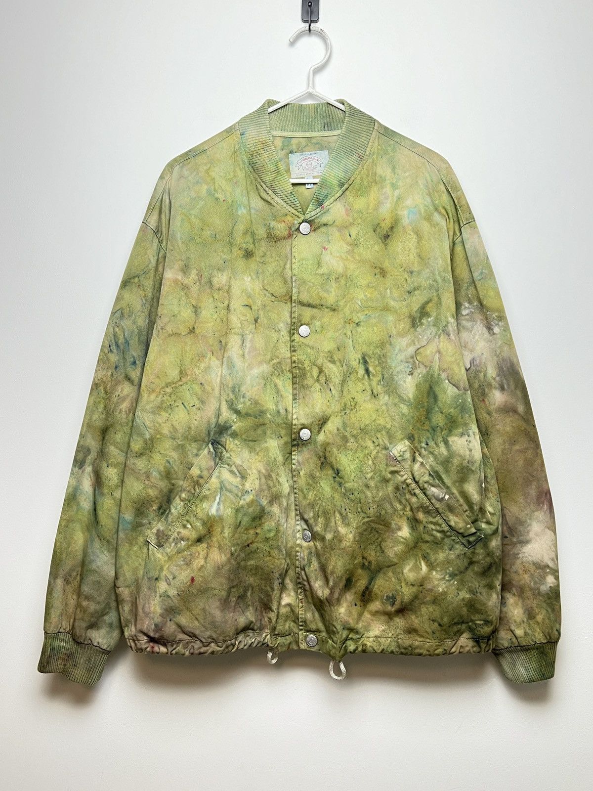 Giorgio Armani armani y2k camo tie dye 1/1 coach jacket Size US L / EU 52-54 / 3 - 5 Thumbnail