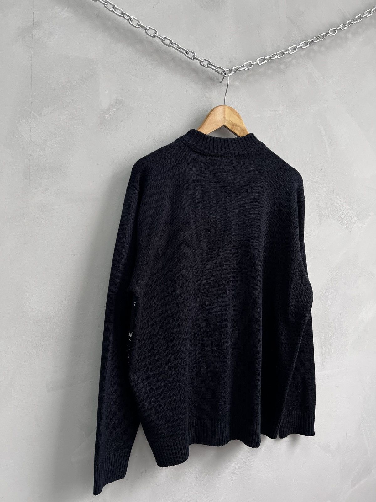 Other Vintage avant garde y2k style full print zip sweater y2k Size US L / EU 52-54 / 3 - 10 Thumbnail