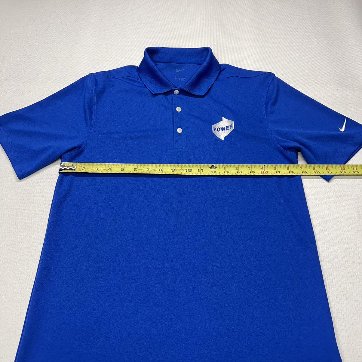 Nike Nike Polo Shirt Blue Golf Embroidered Power Logo Athletic Size US S / EU 44-46 / 1 - 19 Thumbnail
