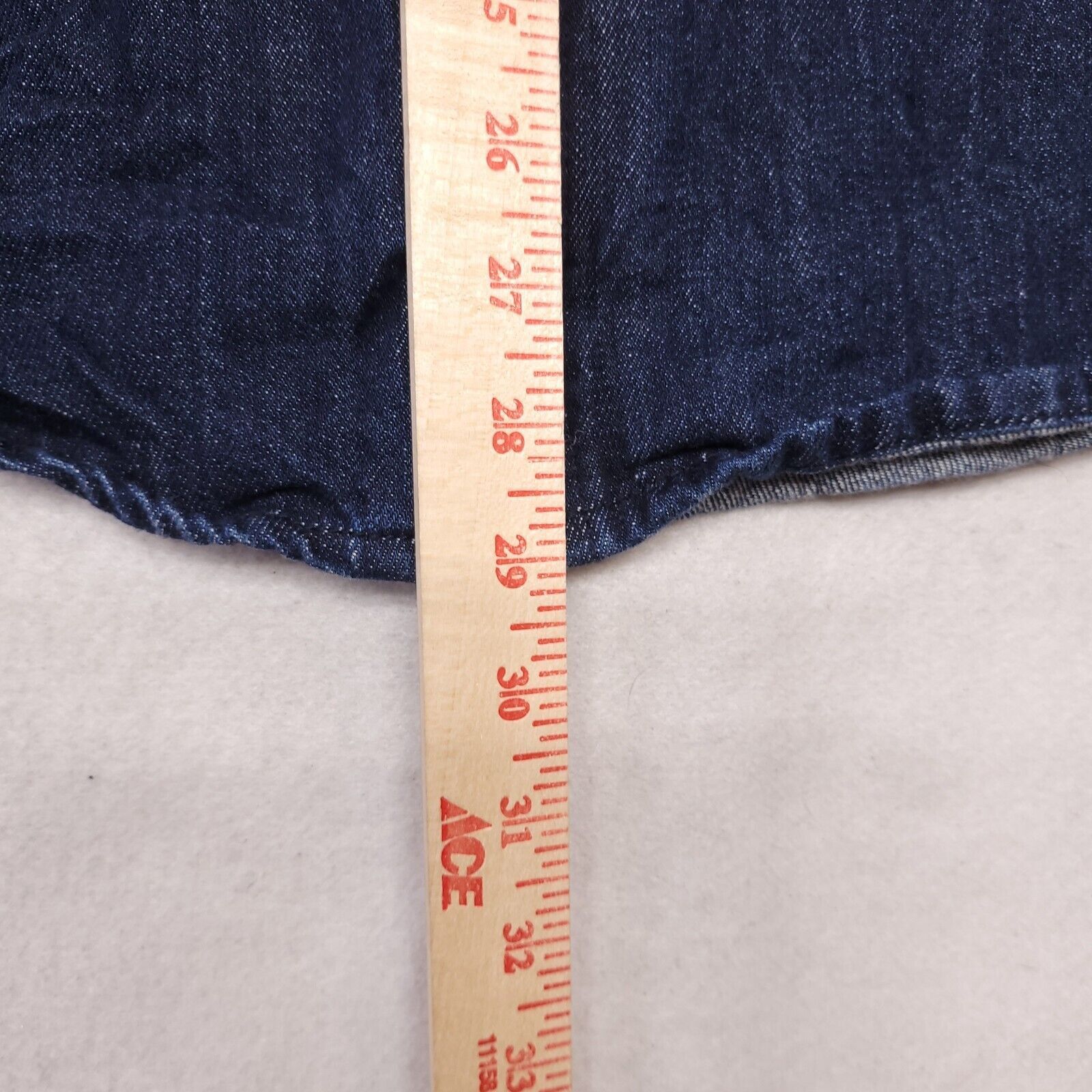 H&M H&M Zip Up Long Sleeve Denim Jean Jacket Womens Size S Blue Size S / US 4 / IT 40 - 7 Thumbnail