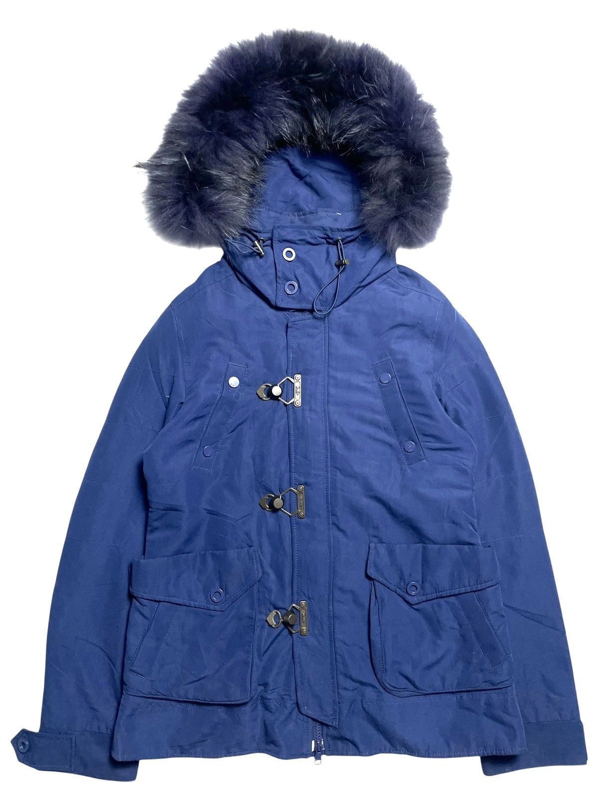 BUFFALO BOBS 2000’s Sly - Vkei Style Toggle Button Racoon Fur Jacket Size US M / EU 48-50 / 2 - 1 Thumbnail