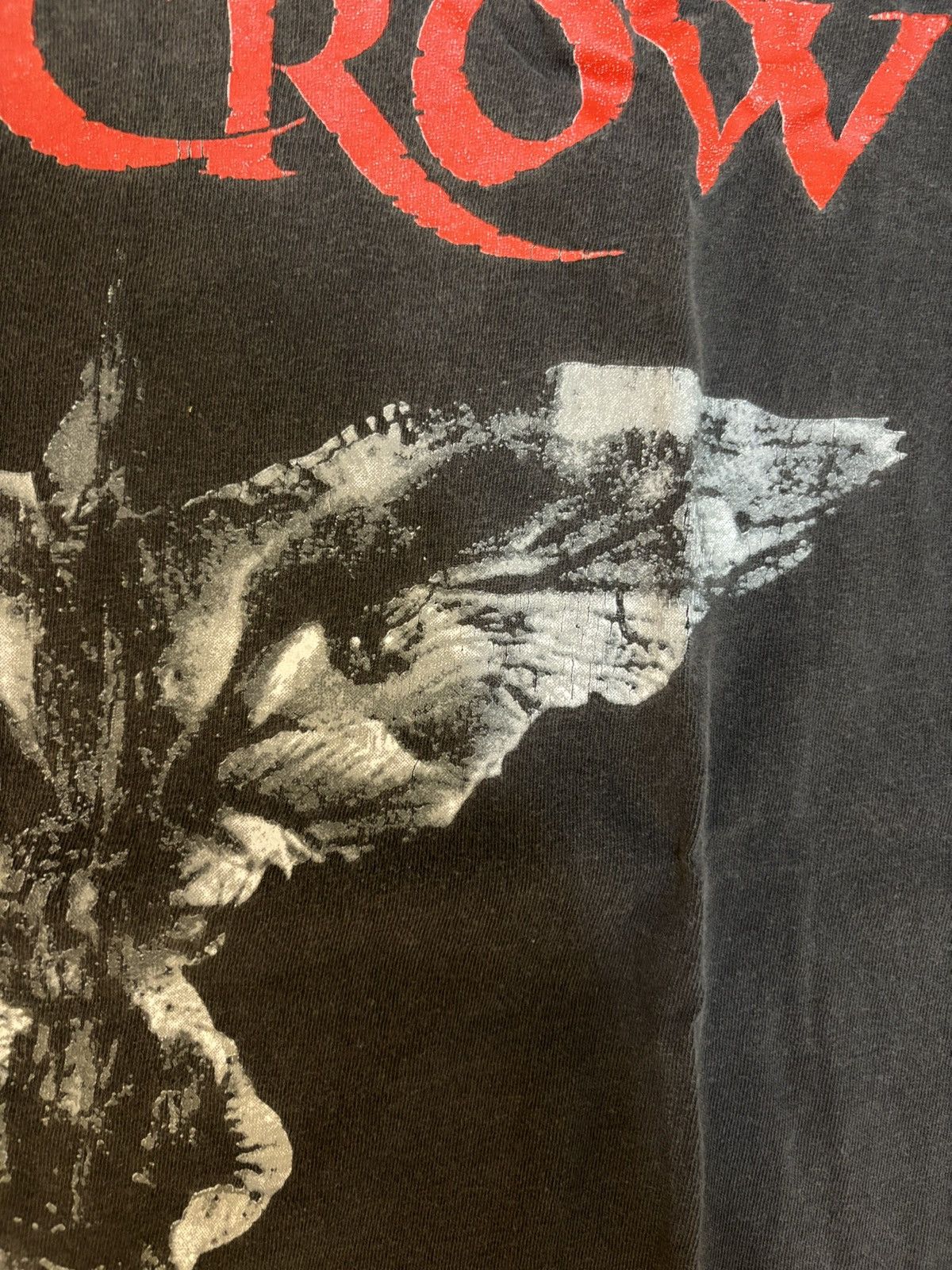 Vintage Rare 90s Vintage The Crow Eric Draven Brandon Lee Movie T Size US XL / EU 56 / 4 - 12 Thumbnail