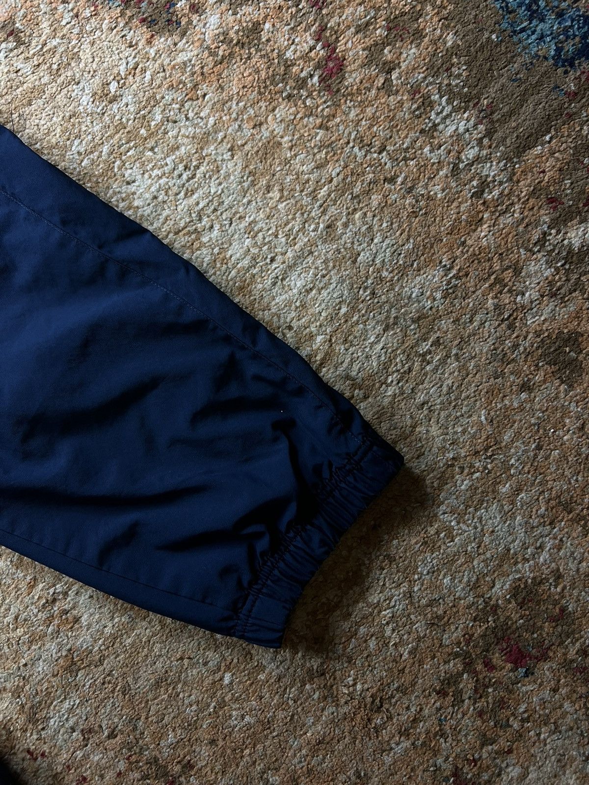 Nike × Vintage 90’s NIKE RED SWOOSH LOGO RETRO BAGGY TRACK PANTS Y2K Size US 33 - 2 Thumbnail