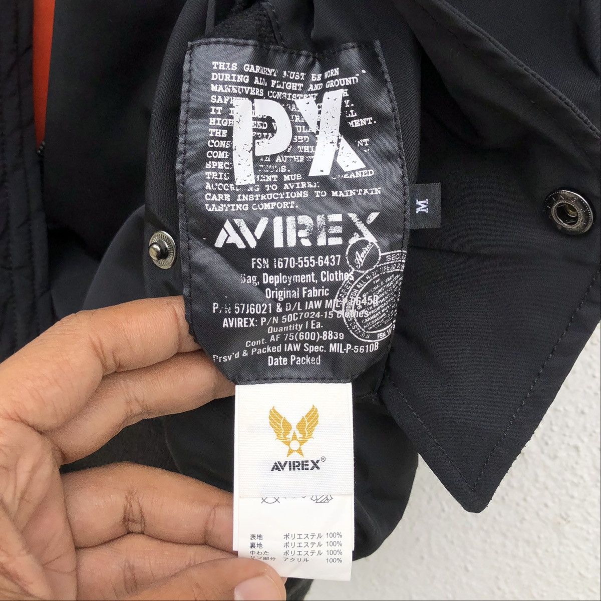 Avirex Avirex MA-1 Flight Bomber Jacket Size US M / EU 48-50 / 2 - 13 Thumbnail