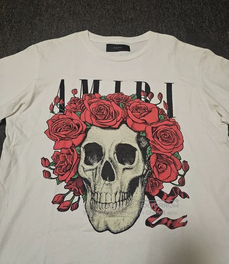 Amiri Amiri Size S Skull rose t-shirt Size US S / EU 44-46 / 1 - 2 Thumbnail