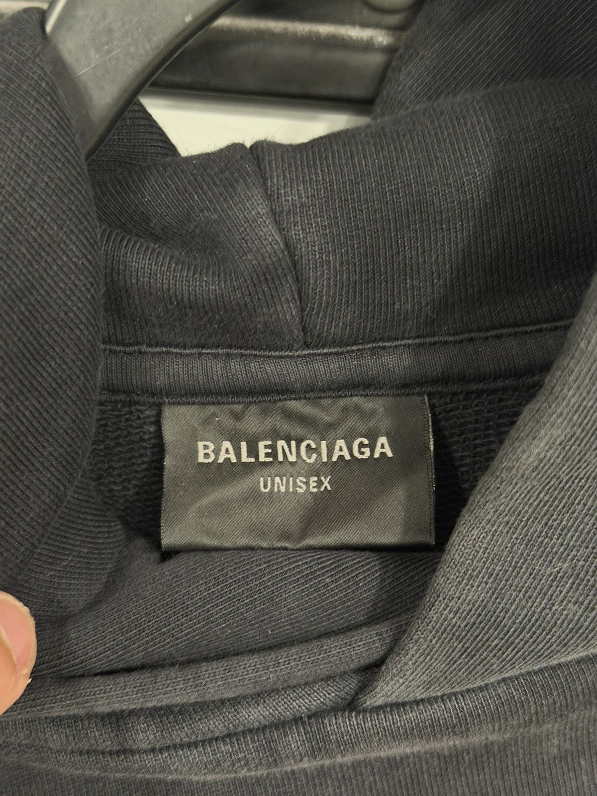 Balenciaga BALENCIAGA “3B LOGO” HOODIE Size US S / EU 44-46 / 1 - 4 Thumbnail