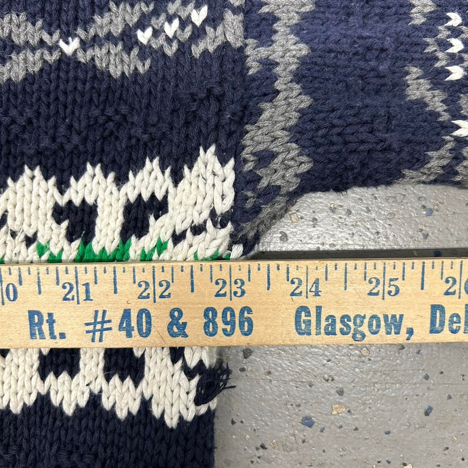 Gap Navy green gap knit sweater Size US M / EU 48-50 / 2 - 5 Thumbnail