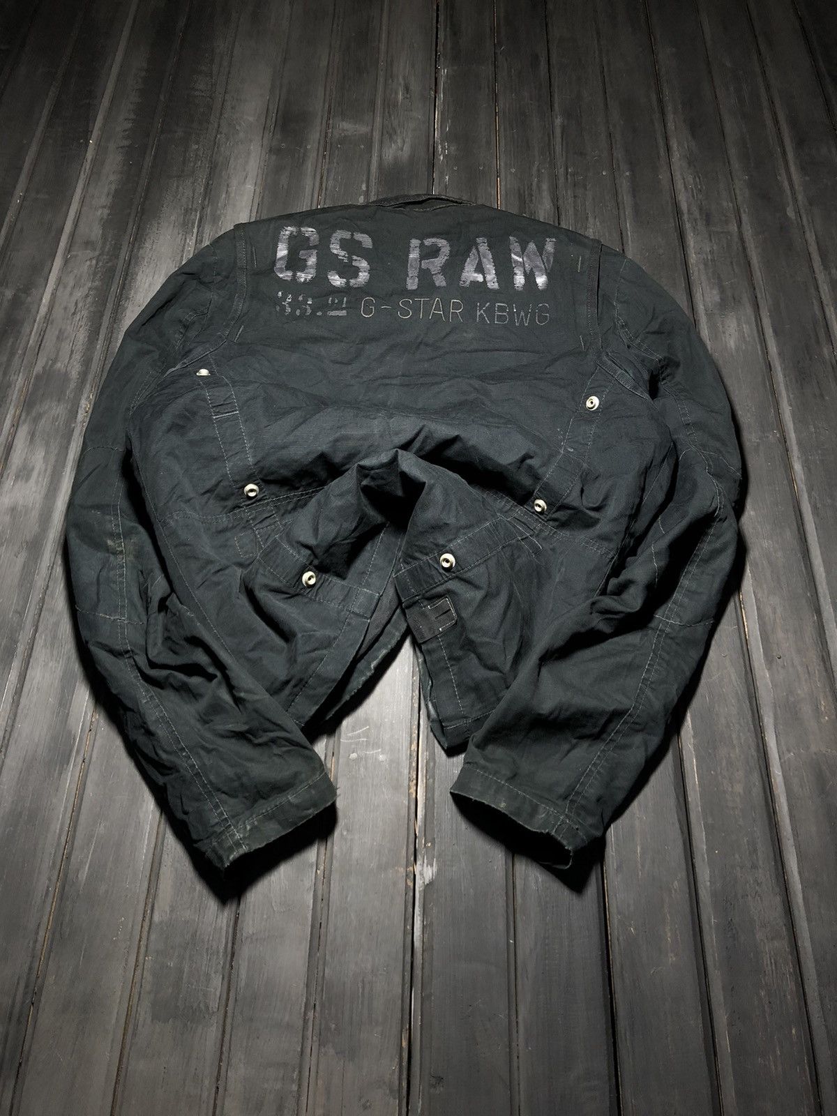 G-Star Vintage Junya Watanabe Balenciaga Style Cargo Jacket 90s Size US M / EU 48-50 / 2 - 5 Thumbnail