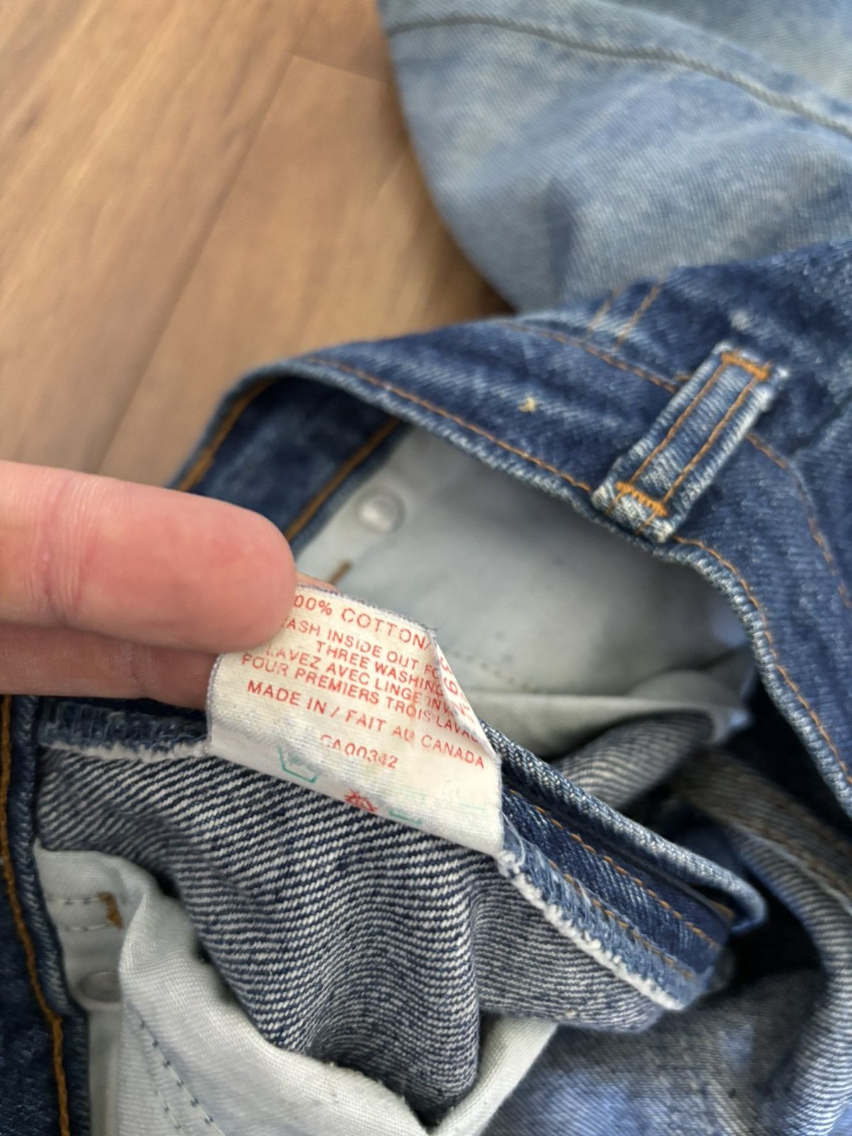 Levi's Vintage 90s Levi’s 619 Tab Faded Denim Jeans Pants 80s 90s Size US 32 / EU 48 - 5 Thumbnail