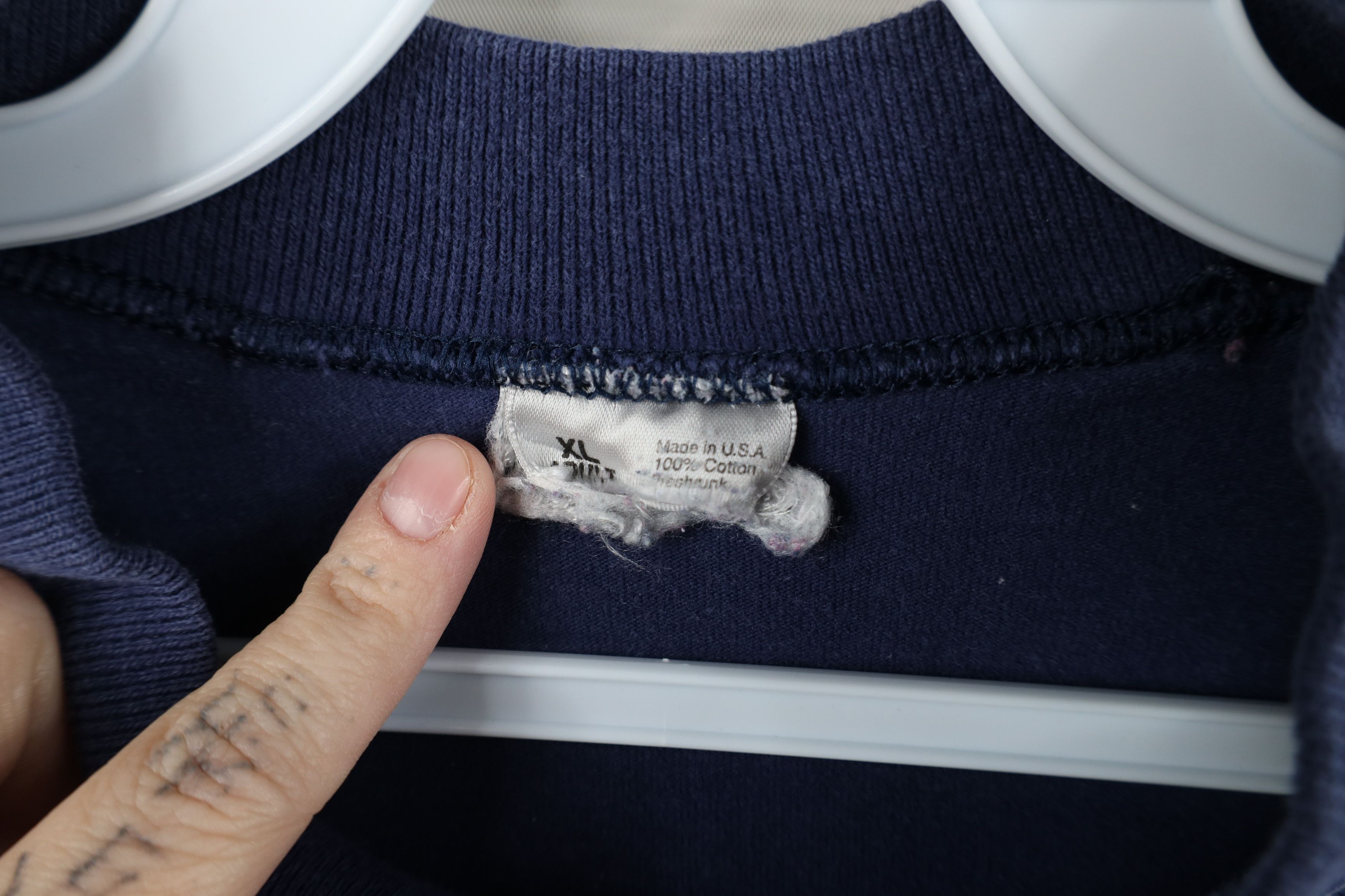 Vintage Vintage 90s Streetwear Mock Neck Long Sleeve T-Shirt USA Size US XL / EU 56 / 4 - 9 Thumbnail