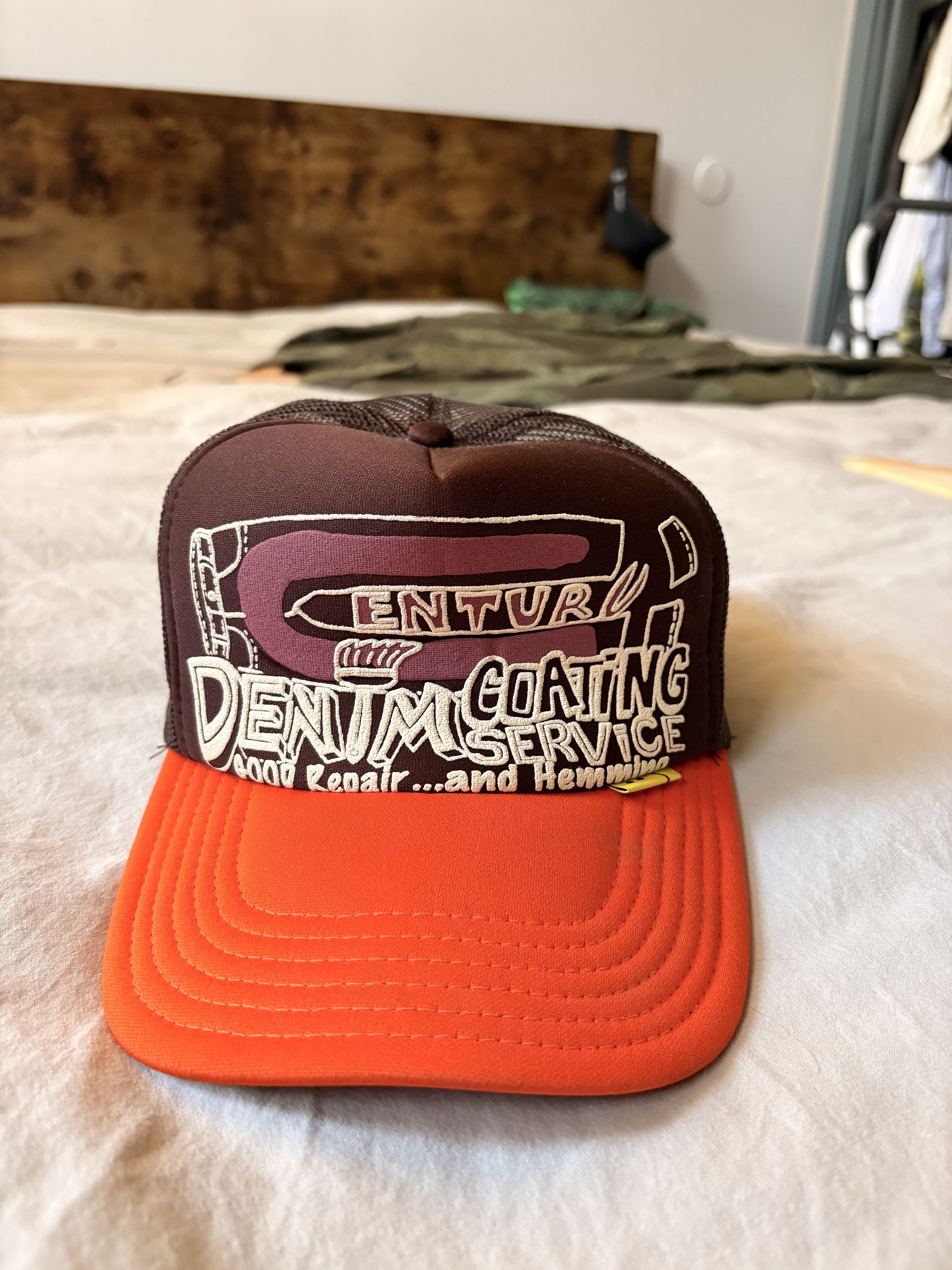 Kapital Century Denim Coating Service Truck Cap Size ONE SIZE - 1 Thumbnail