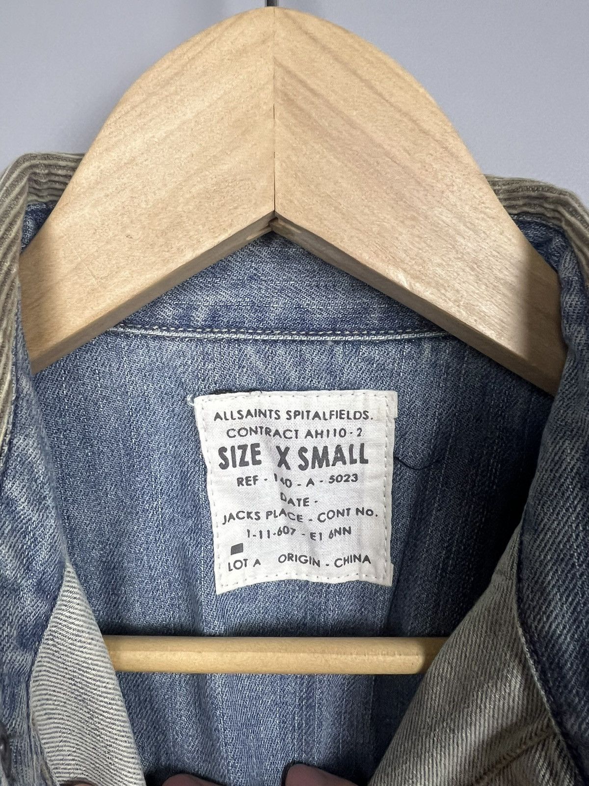 Allsaints Allsaints Denim jeans Shirt Size US XS / EU 42 / 0 - 4 Thumbnail