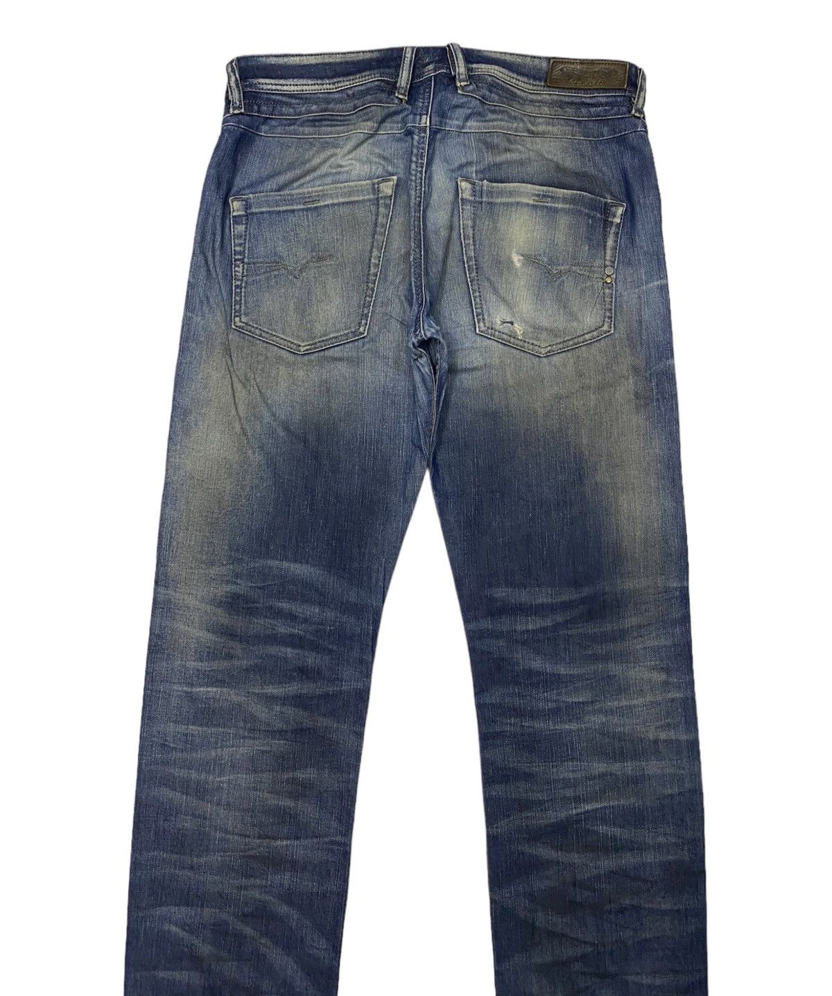 Diesel 🔥DIESEL RIPS DISTRESSED DENIM JEANS Size US 34 / EU 50 - 6 Thumbnail