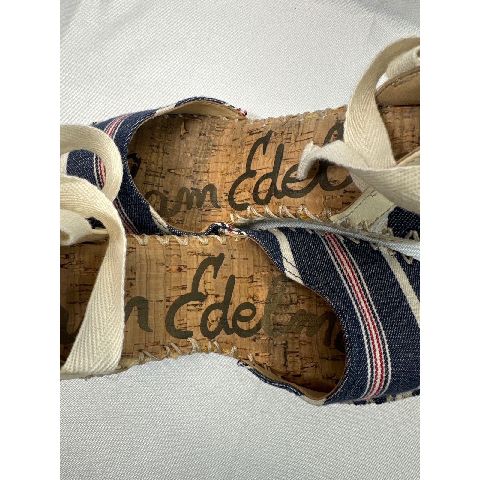Sam Edelman Sam Edelman Patsy Espadrille 3.25" Wedge Sandal women sz 6.5 Size US 6.5 / IT 36.5 - 5 Thumbnail