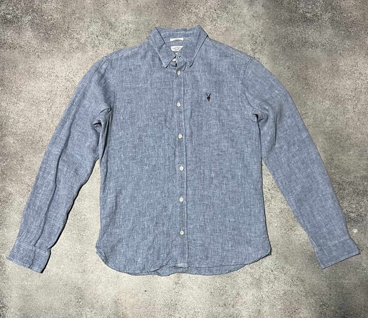 Allsaints All saints linen shirt | Grailed