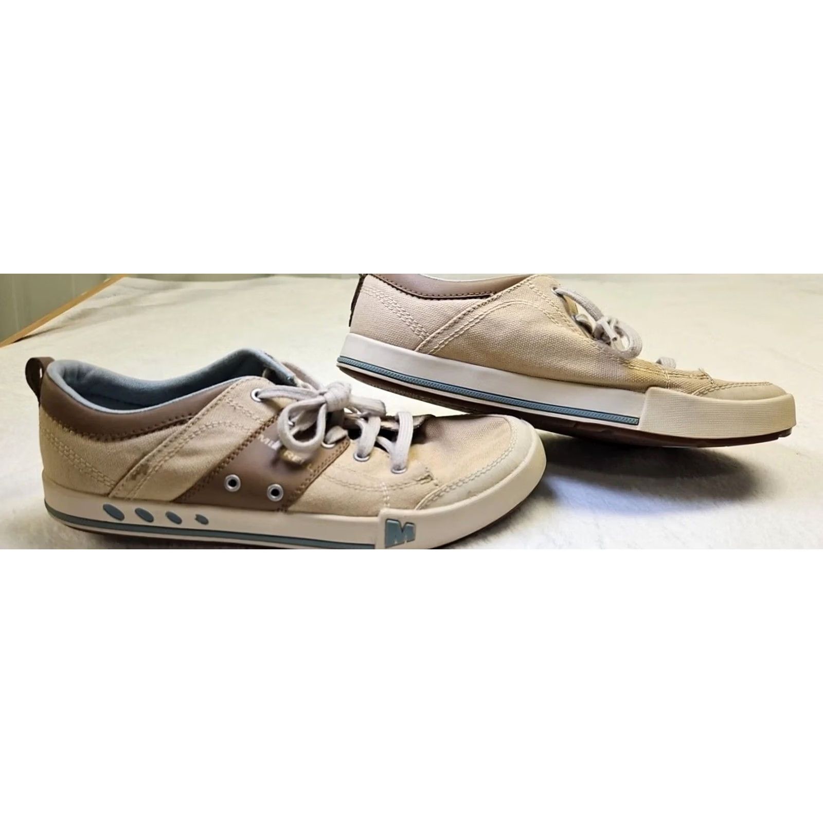 Merrell VINTAGE Merrell Womens 10 Beet Red J55484 Tan Comfort Walking Sneakers Size US 10 / IT 40 - 4 Thumbnail