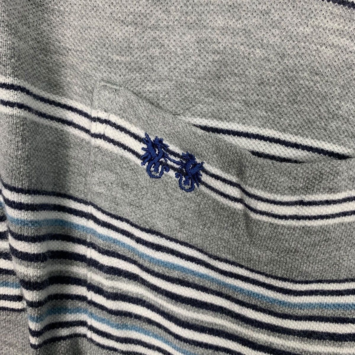 McGregor Vintage McGREGOR Striped Long Sleeve Polo Shirt #2628-C118 Size US L / EU 52-54 / 3 - 12 Thumbnail