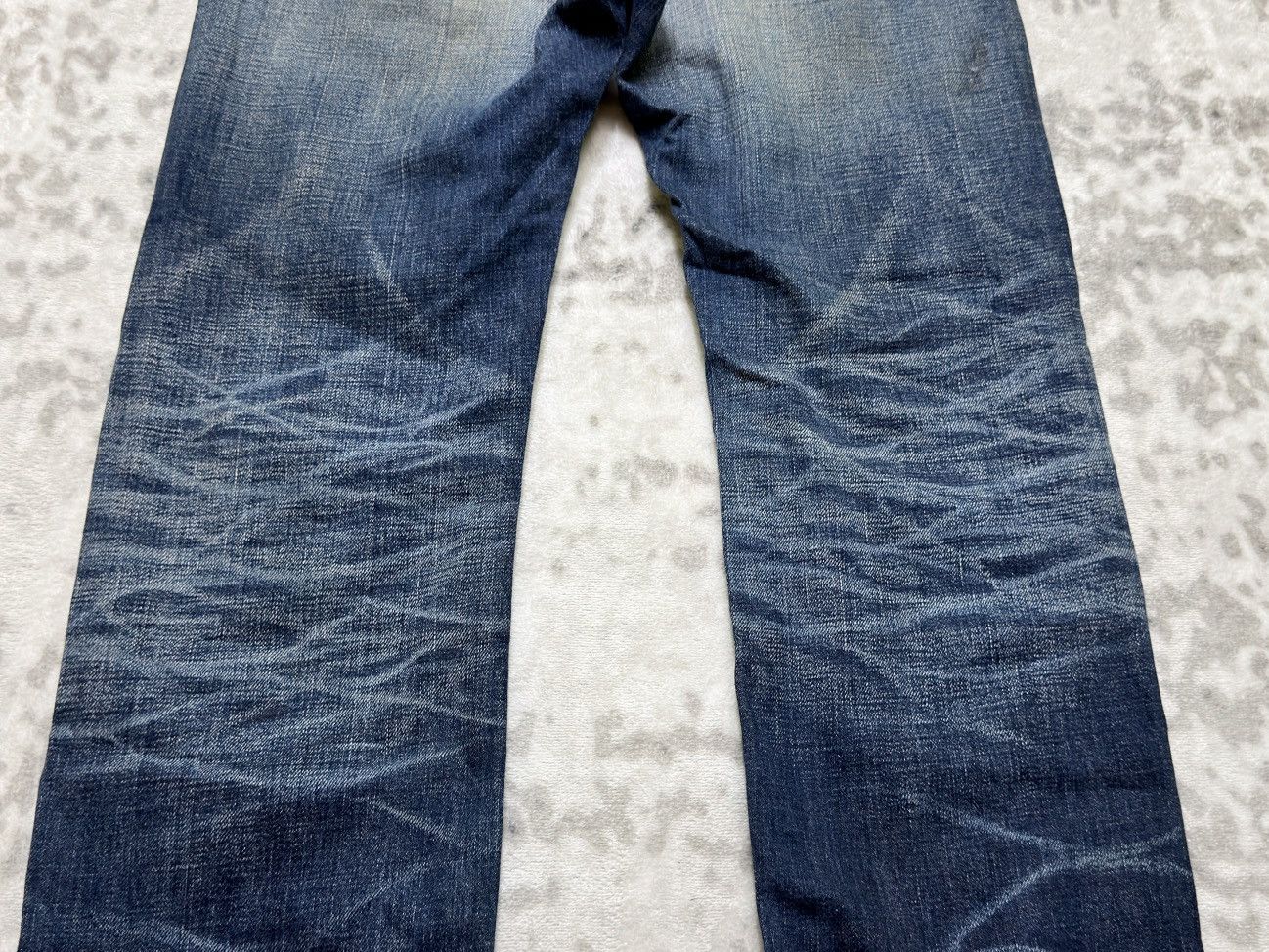 GOSTAR DE FUGA Vintage Gostar de Fuga Selvedge Claw Mark Whiskered Denim Size US 30 / EU 46 - 13 Thumbnail