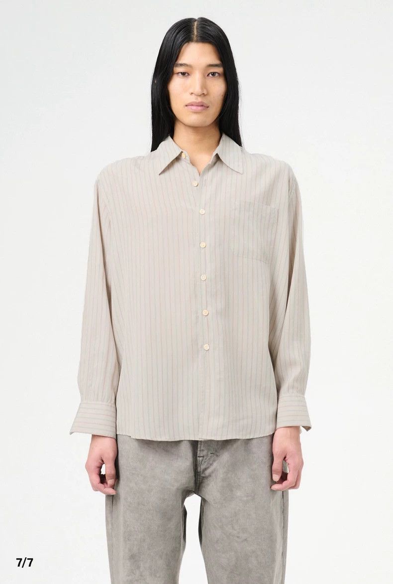 Our Legacy Our Legacy size48 Light grey shirt Size US M / EU 48-50 / 2 - 8 Thumbnail