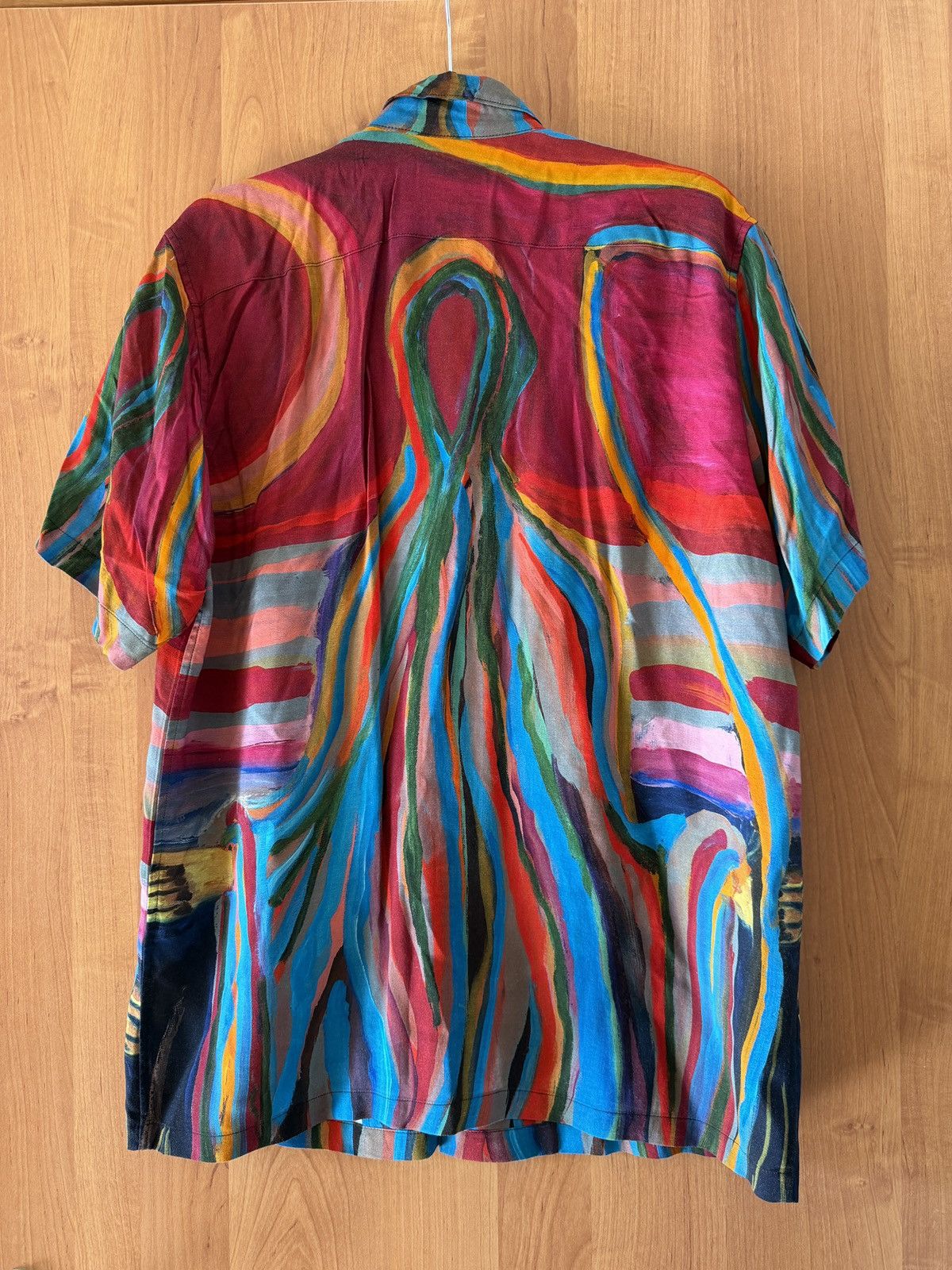 Supreme Supreme Reaper Rayon Shirt Size M Size US M / EU 48-50 / 2 - 2 Thumbnail