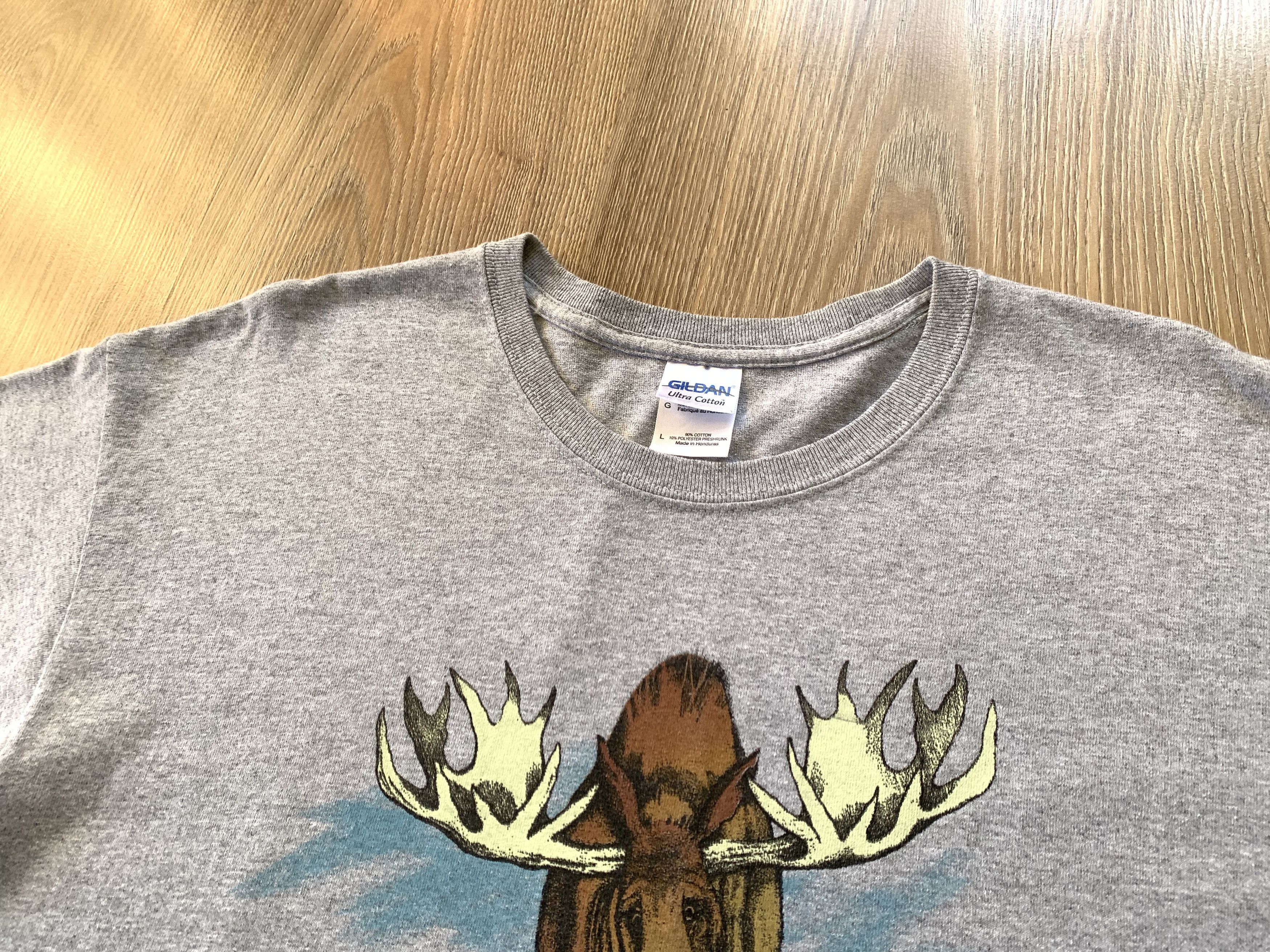 Gildan × Vintage Gildan Vintage Alaska Printed T Shirt Size US L / EU 52-54 / 3 - 4 Thumbnail