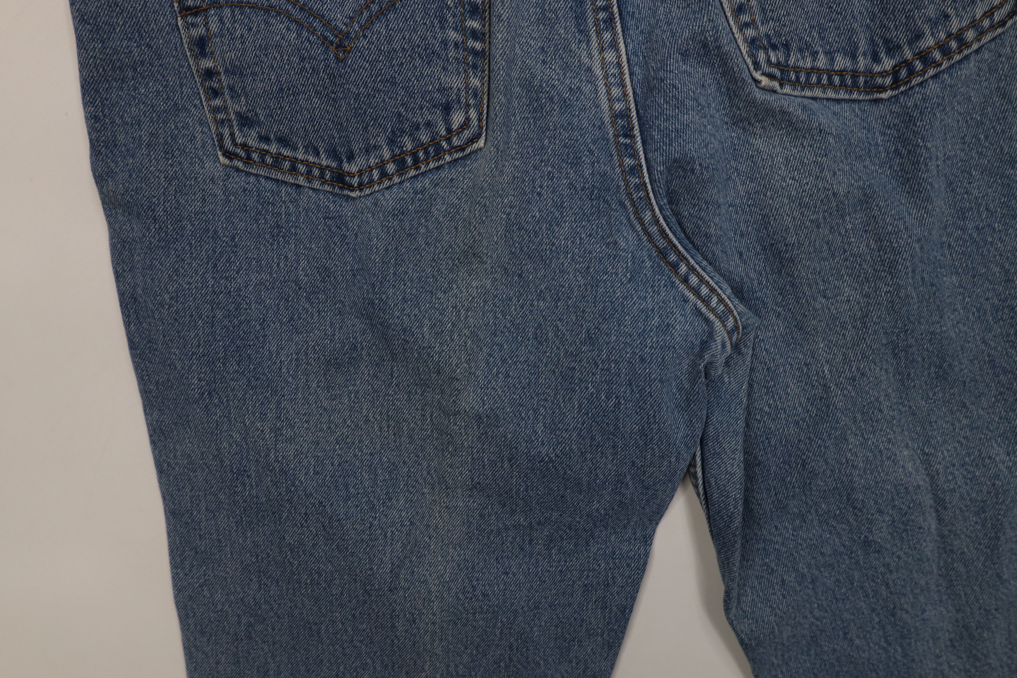 Levi's Vintage 90s Levis 512 Short Slim Tapered Leg Denim Jeans USA Size 36" / US 14 / IT 50 - 12 Thumbnail