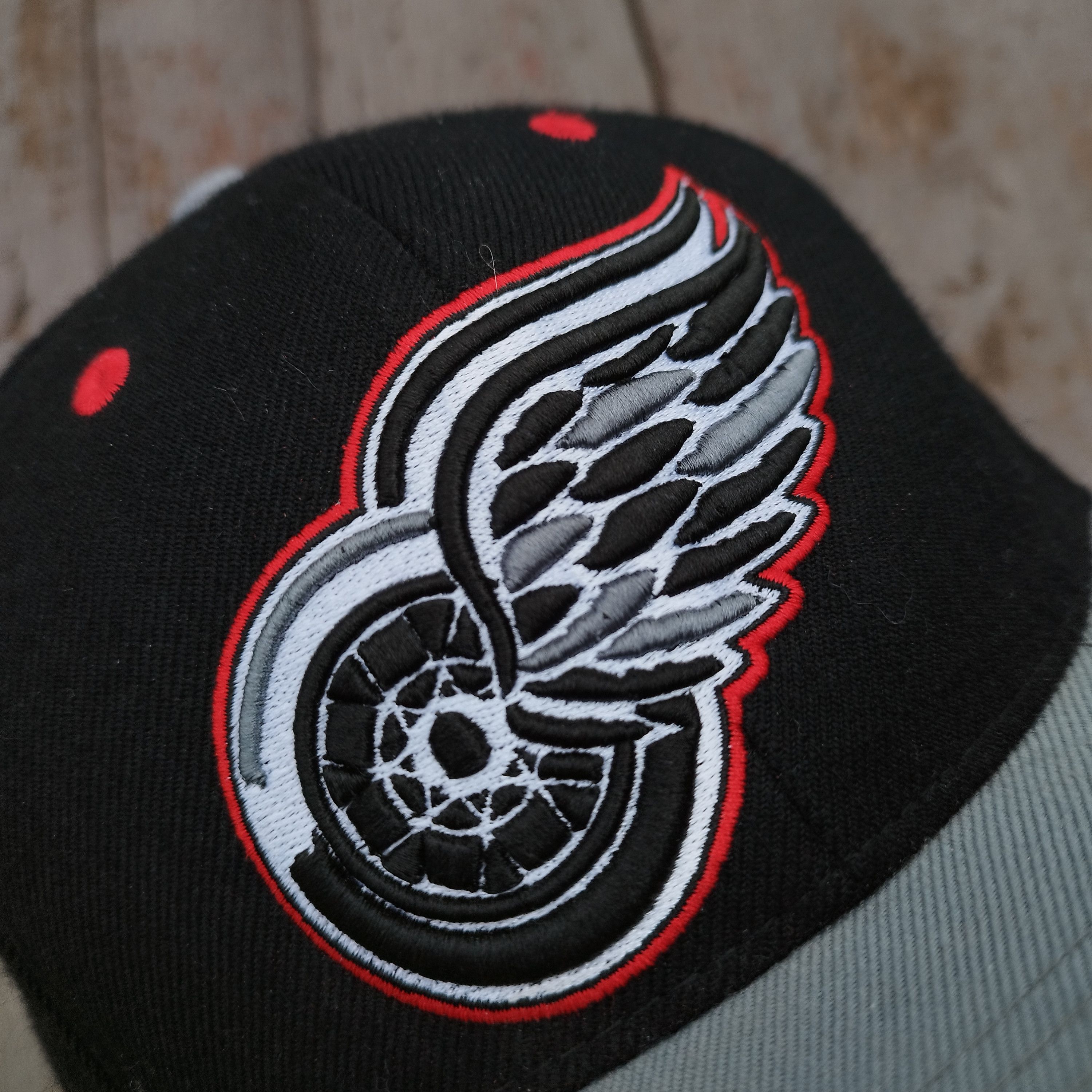Zephyr Vintage Detroit Red Wings Zephyr Snapback NHL Hockey Wool Size ONE SIZE - 3 Thumbnail