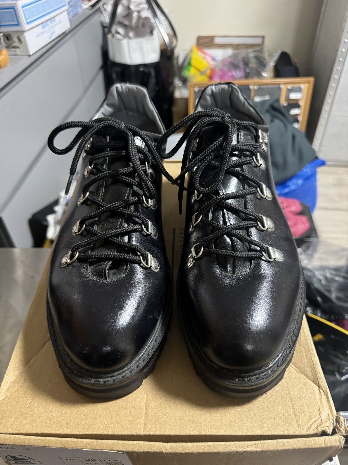 Other DS Stitched Sole Lug Sole Mountain Hiking Derby Size 11.5 Size US 11.5 / EU 44-45 - 3 Thumbnail