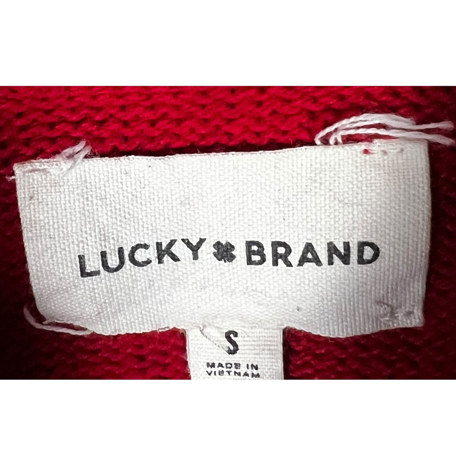 Lucky Brand Lucky Brand Women's Small Cotton Cashmere Blend Sweater Size S / US 4 / IT 40 - 9 Thumbnail