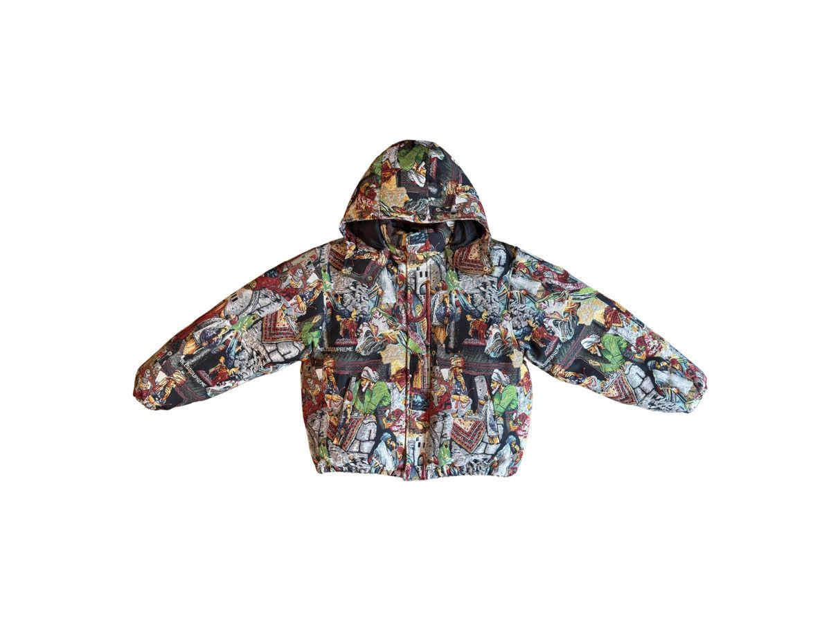 Supreme Supreme × BLESS FW23 Tapestry Down Puffer Jacket – Size M Size US M / EU 48-50 / 2 - 10 Thumbnail