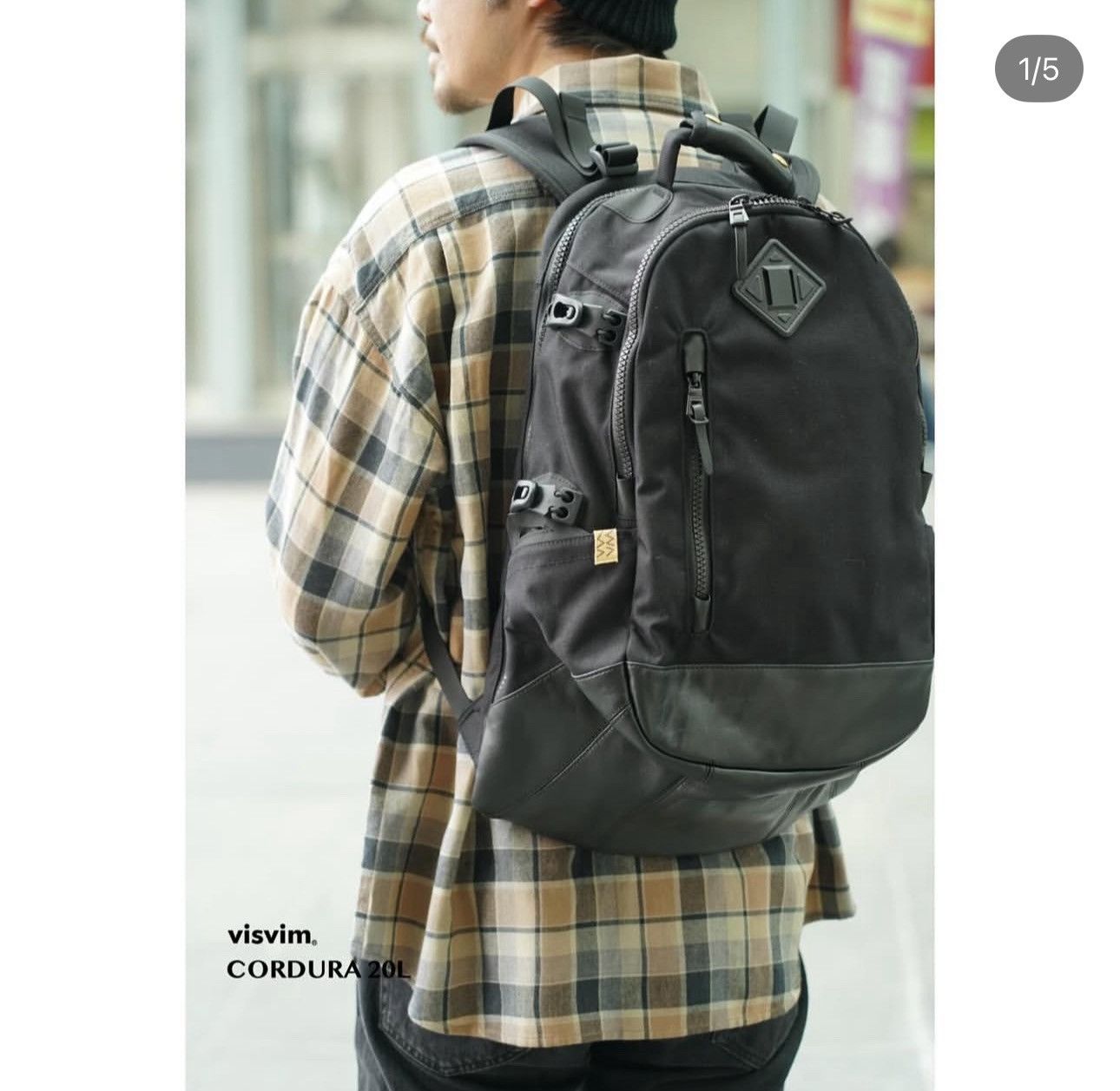 Visvim Visvim 23ss Cordura 20L Veg.Lamb，black Size ONE SIZE - 3 Thumbnail