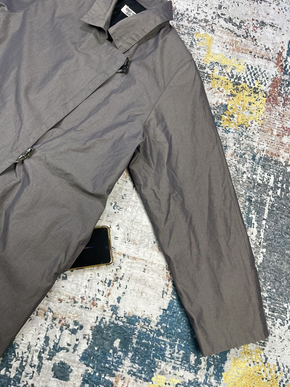 Vintage Atelier Kenzo Watanabe Trench Coats in Green, Women's — image 3 of 6