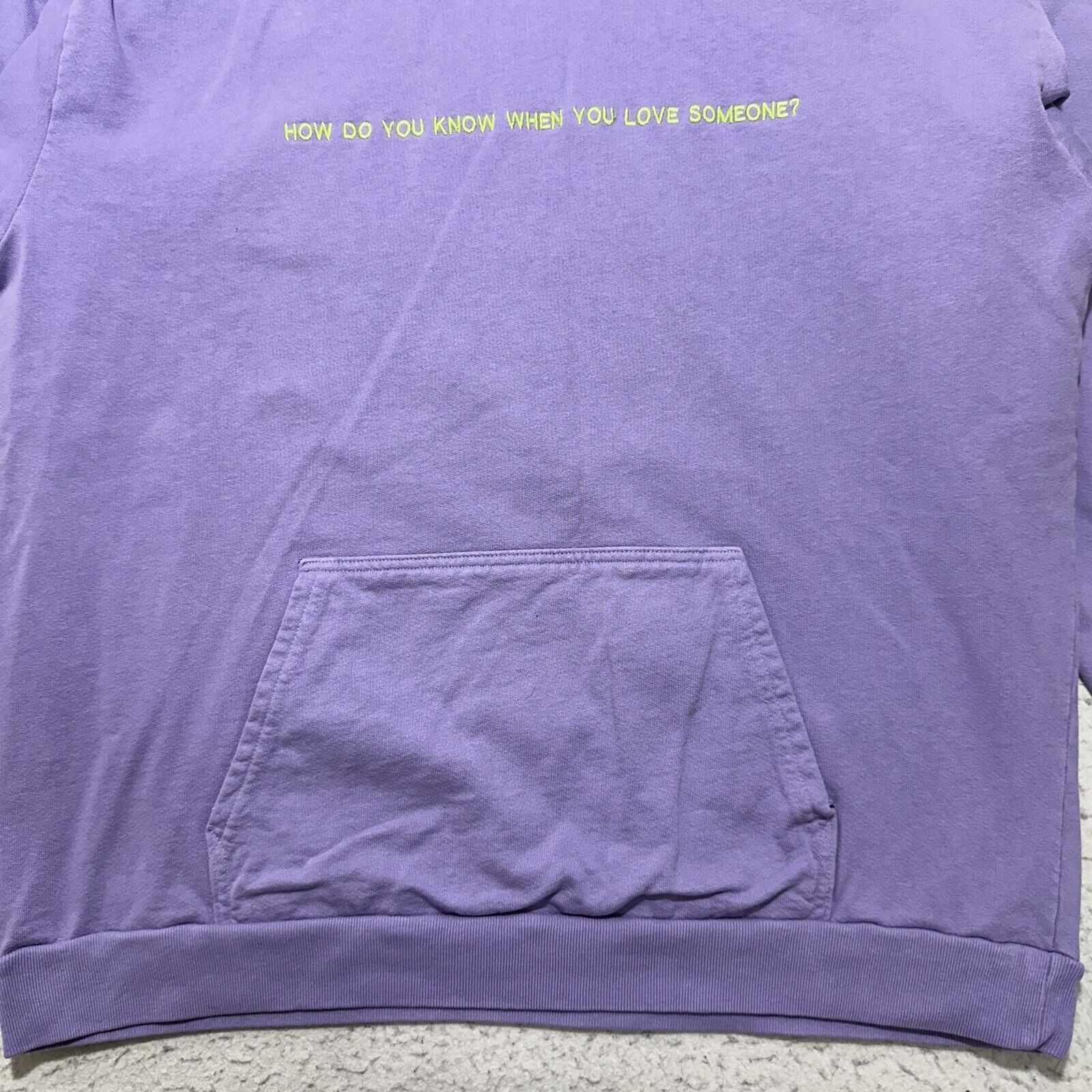 Boys Lie Boys Lie 1 Size Hoodie How Do You Know When You Love Someone Size ONE SIZE - 5 Thumbnail