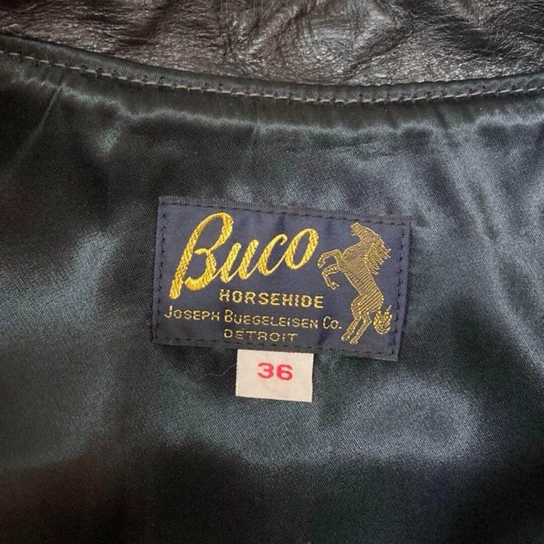The Real McCoy's The Real McCoy BUCO straight pull stand collar leather jack Size US M / EU 48-50 / 2 - 3 Thumbnail