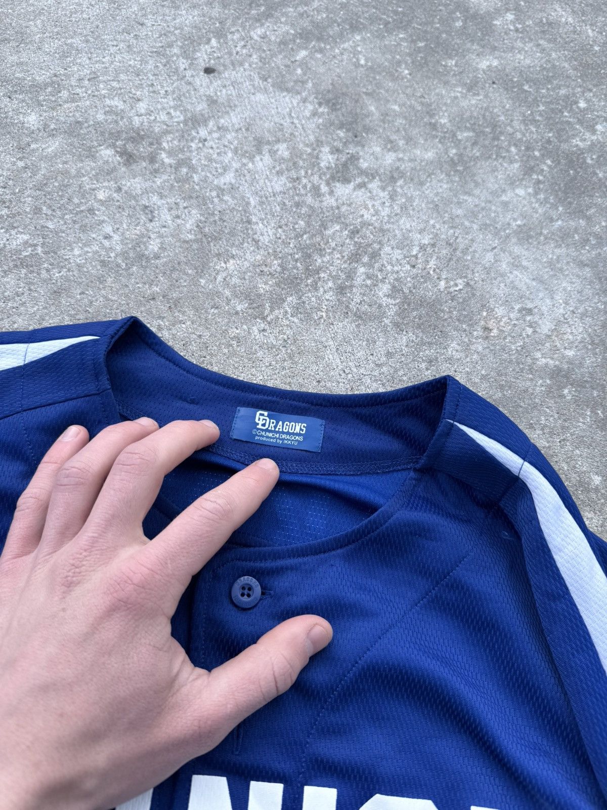 Other Vintage CHUNICHI Nakata 20 RARE Japan Jersey streetwear Size US L / EU 52-54 / 3 - 9 Thumbnail