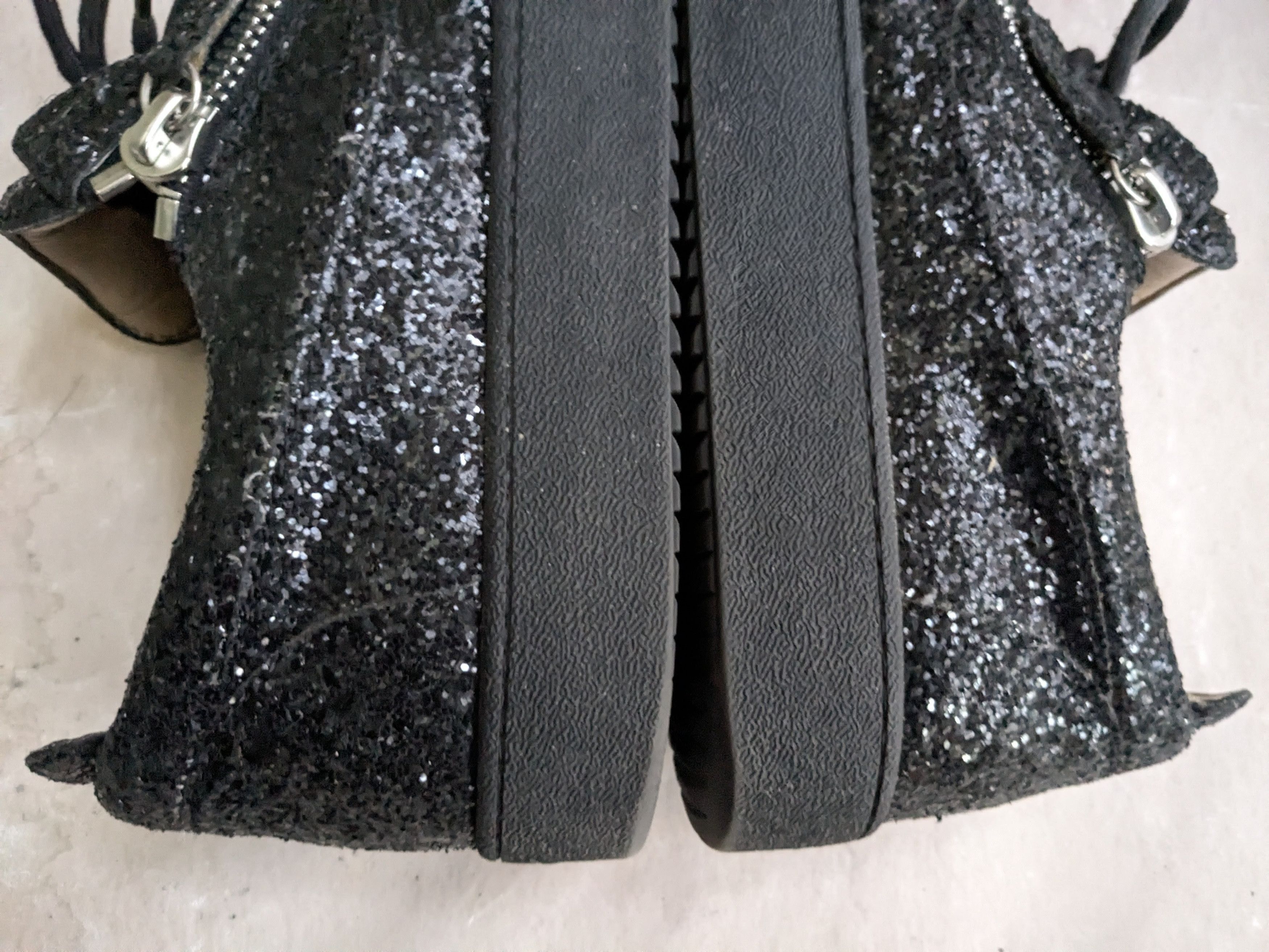 Giuseppe Zanotti Giuseppe Zanotti Sneakers Black Glitter 9 42 Low Tops Size US 9 / EU 42 - 9 Thumbnail