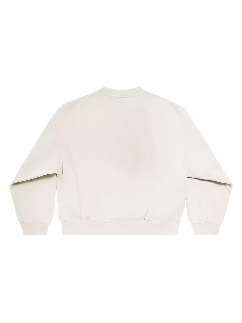 Balenciaga o1mt1gz0824 Cities Paris Sweatshirt Medium Fit in White Size US L / EU 52-54 / 3 - 2 Thumbnail