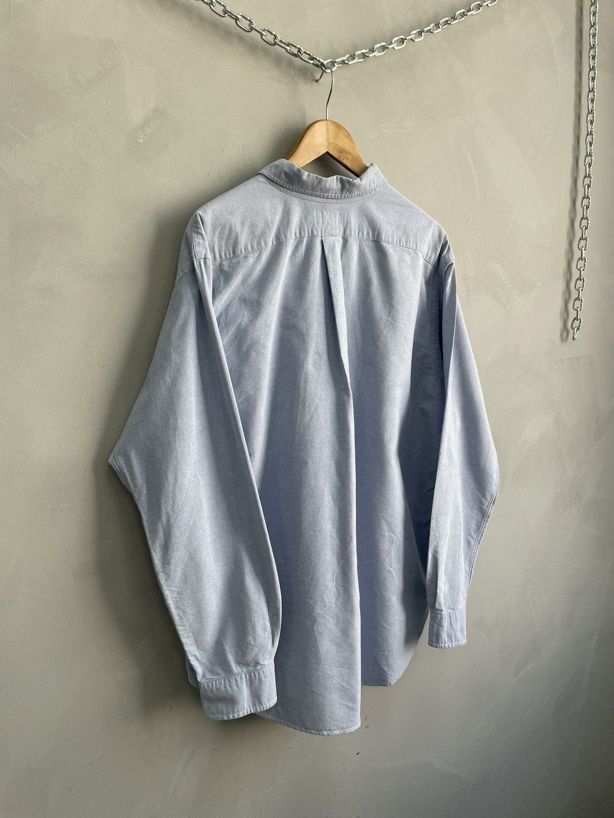 Polo Ralph Lauren y2k casual vintage Polo Ralph bear cotton shirt button up Size US XL / EU 56 / 4 - 9 Thumbnail