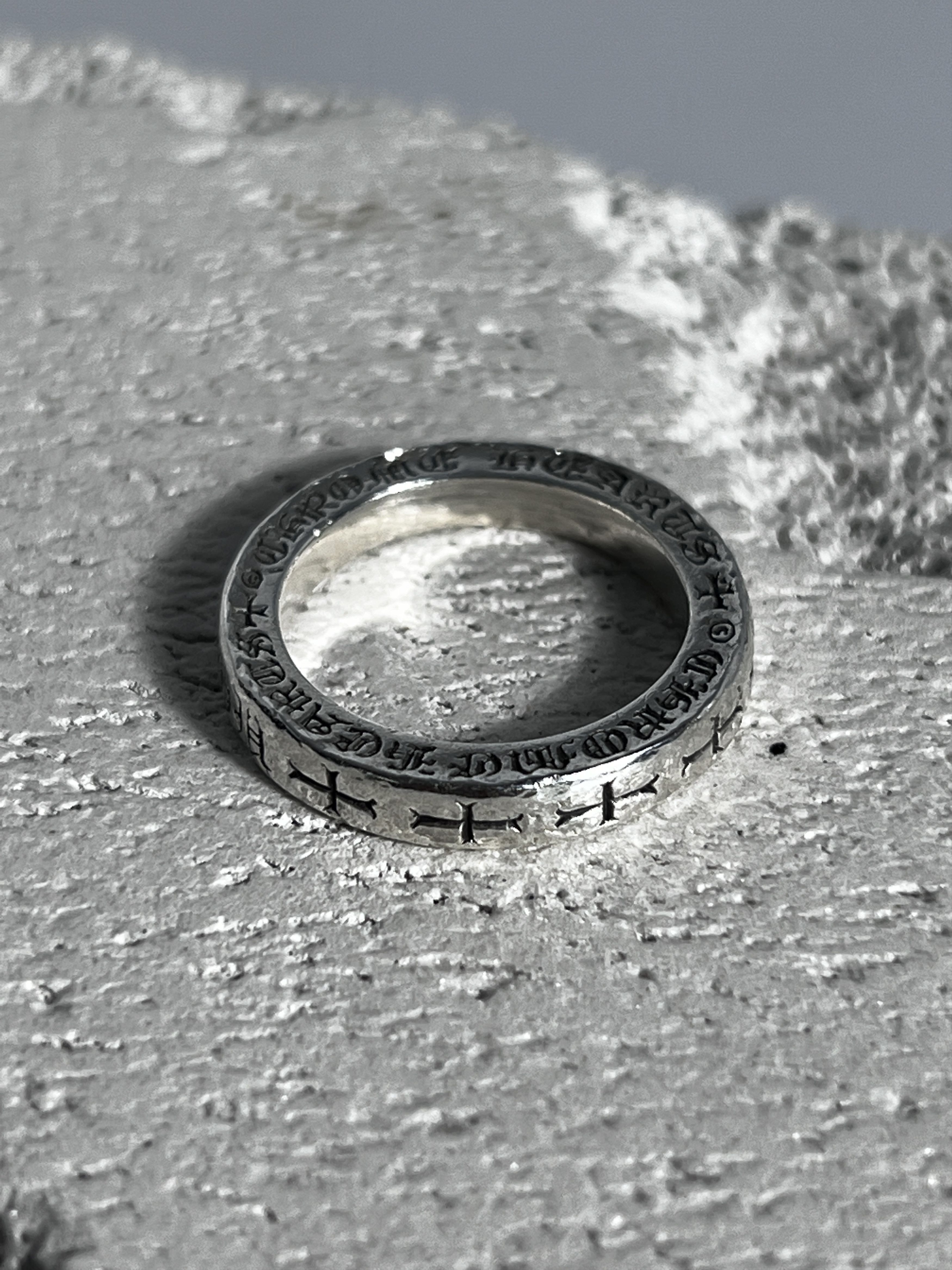 Chrome Hearts Chrome Hearts Spacer Ring .925 Silver / Size 9 / 3mm