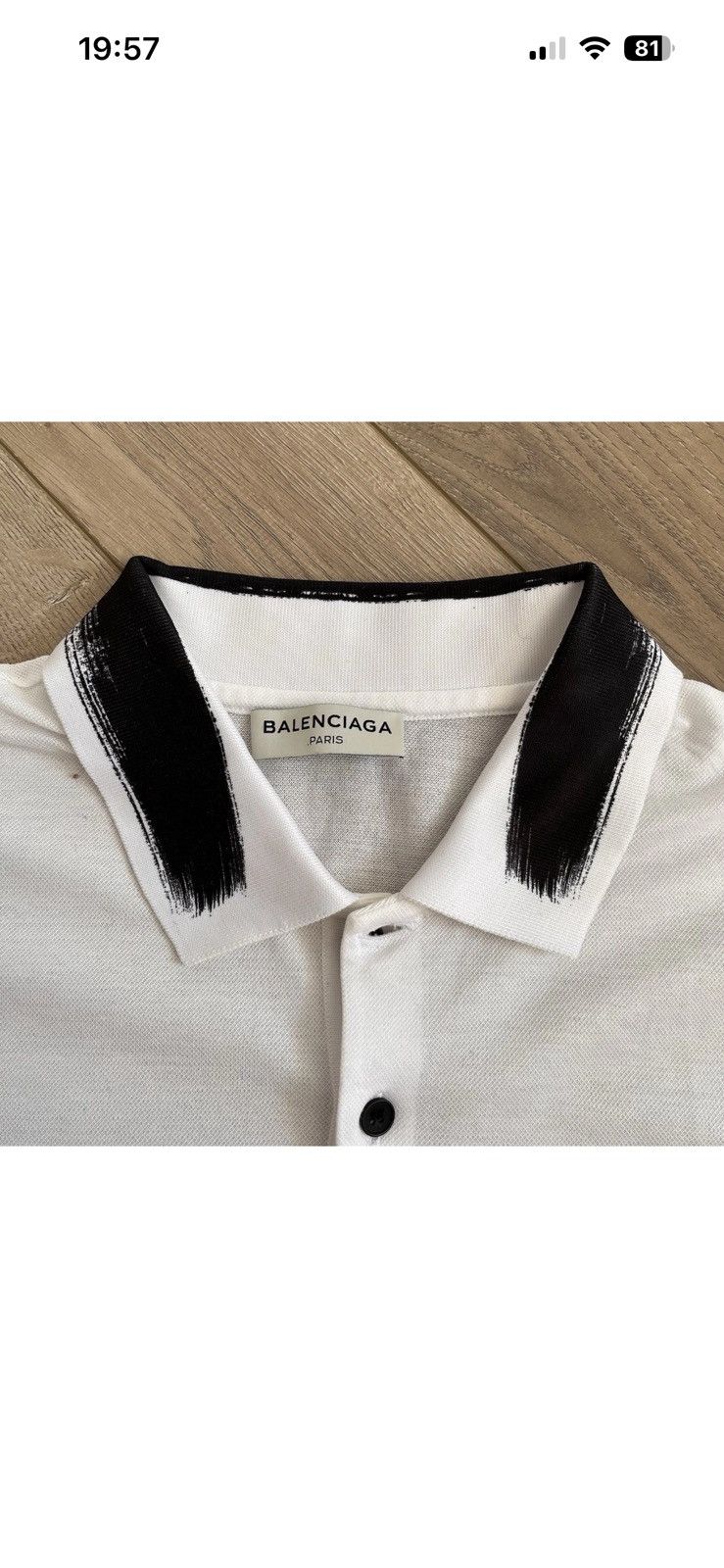 Balenciaga Balenciaga Polo Shirt Size US M / EU 48-50 / 2 - 2 Thumbnail