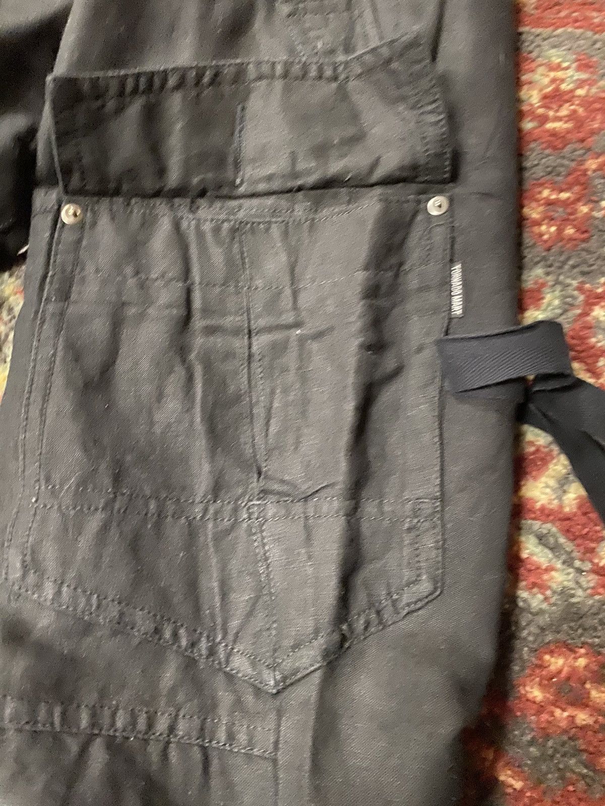 Tornado Mart Tornado Mart Flared Lace Cargo Pants Size 30" / US 8 / IT 44 - 4 Thumbnail