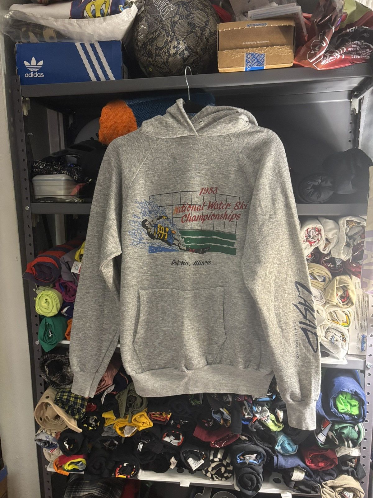 Vintage Vintage 1983 Competition Water Ski Hoodie Size US S / EU 44-46 / 1 - 1 Thumbnail