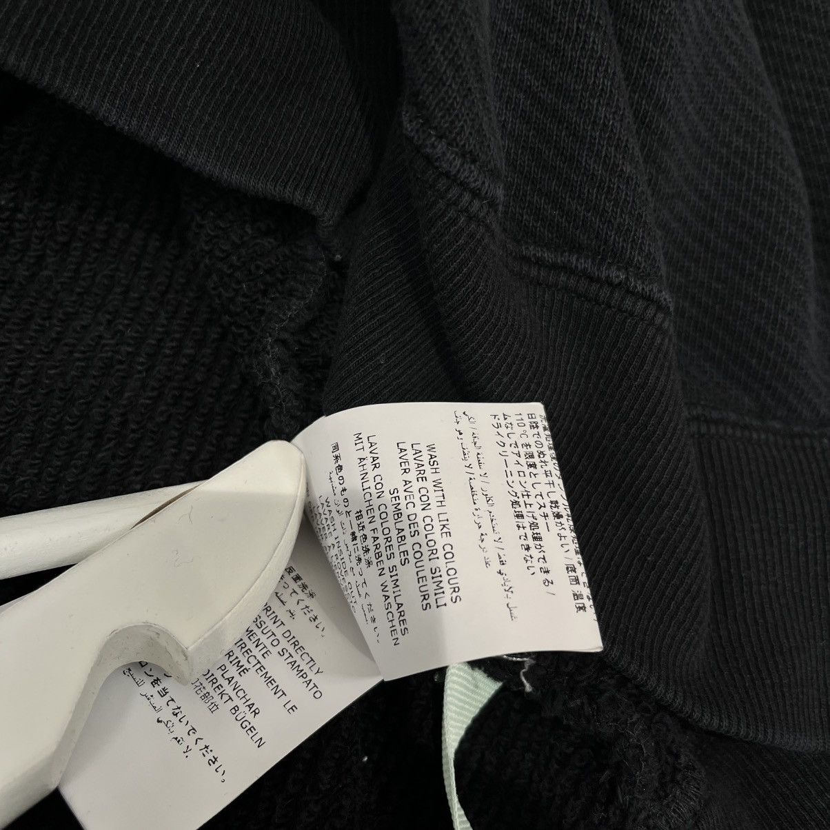 Off-White Off-White Crop Top Hoodie Black Size M / US 6-8 / IT 42-44 - 10 Thumbnail