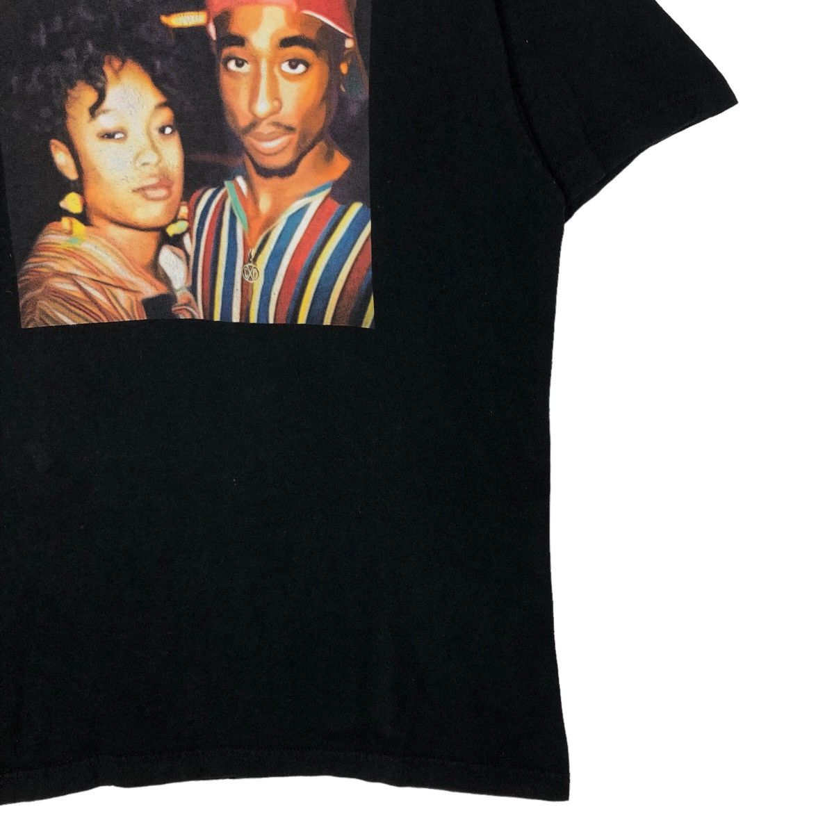 Band Tees 🔥90’s Tupac T-Shirt Short Sleeve Big Logo Over Print Size US L / EU 52-54 / 3 - 4 Thumbnail