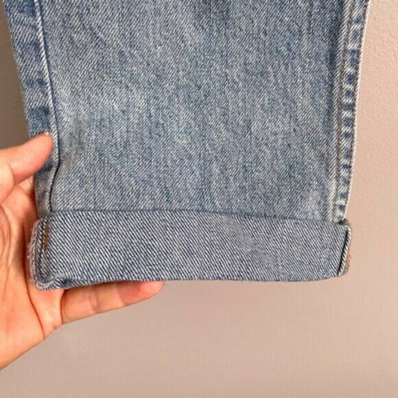 RE/DONE Re/Done (Levi’s) High Rise Straight Distressed Jeans - 27" Size 27" / US 4 / IT 40 - 6 Thumbnail