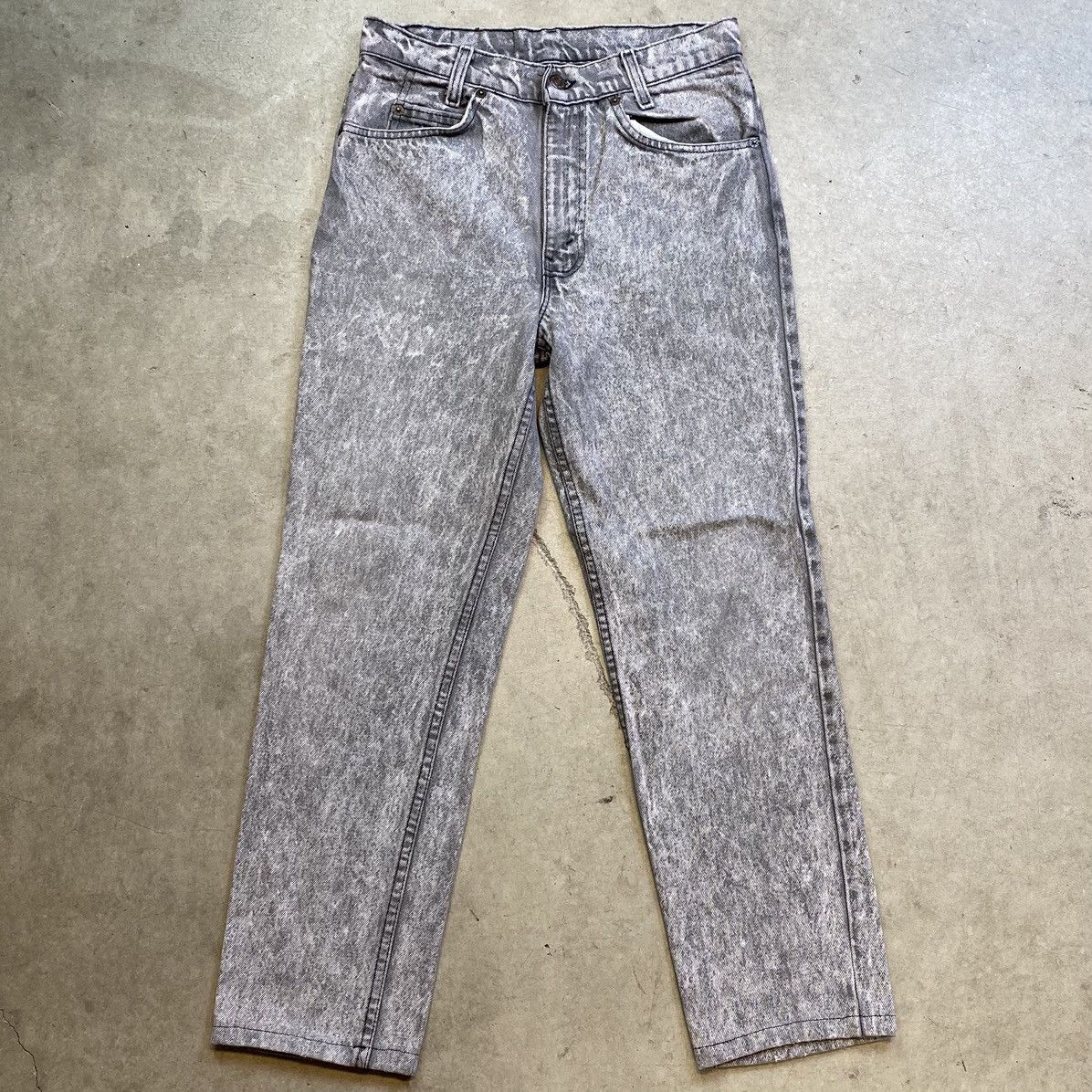 Levi's × Vintage Vintage Levis 705 Jeans Student Fit 29 x 27 Made In Usa Size 29" - 3 Thumbnail