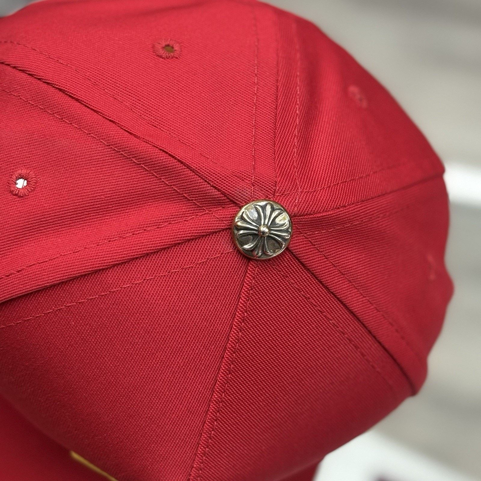 Chrome Hearts Chrome Hearts CH Silver Button Hat | BRAND NEW! Size ONE SIZE - 6 Thumbnail
