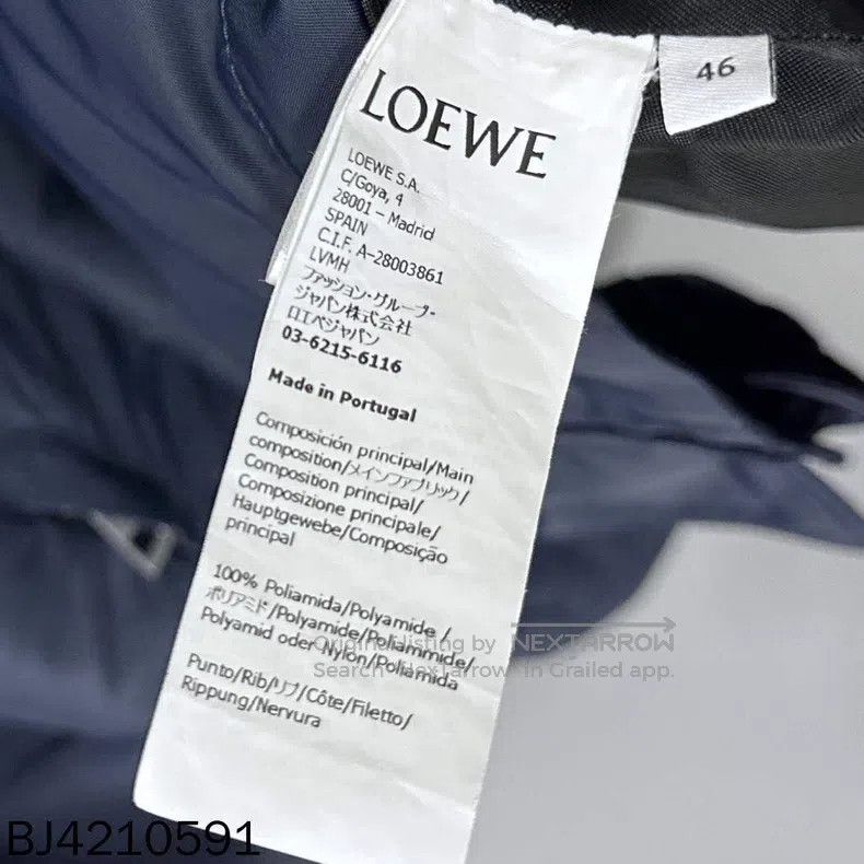 Loewe Loewe Embroidered Logo Windbreaker Jacket Size US S / EU 44-46 / 1 - 6 Thumbnail